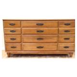 MCM cherry 12 drawer dresser see photos