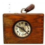 Vntg German Benzing pigeon racing clock