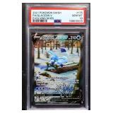 Graded GM Pokemon 2021 Glaceon Evolving Skies card