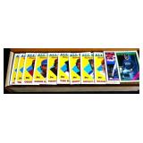 1988 Topps baseball card box with contents