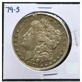 1879S Morgan silver dollar