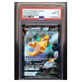 Graded GM Pokemon 2021 Dragonite V card