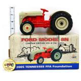 Die cast 1/16 2005 TN FFA Ford 8M tractor in box