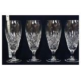 4 Waterford merano iced tea glasses