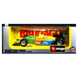Die cast 1/24 Benetton Ford race car in box