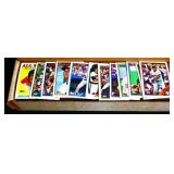 1980s Topps baseball card box with contents