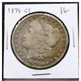 1878 Carson City Morgan silver dollar