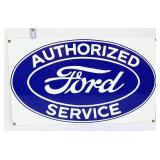 Porcelain 18x10.75 Ford Service sign
