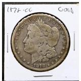1878 Carson City Morgan silver dollar