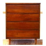 MCM Bassett 4 drawer tall chest