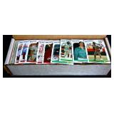 1988 Fleer baseball card box with contents