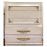 MCM blonde Huntley 5 drawer tall chest see pics