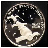 1oz Marshall Islands Space Station silver proof