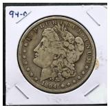 1894O Morgan silver dollar