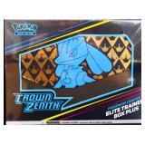 Sealed Pokemon Center ETB Crown Zenith card set