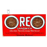 Porcelain 13x6.75 Oreo sign