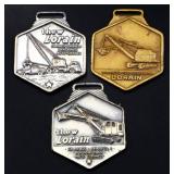 Lot of 3 Lorain Equipment watch fobs