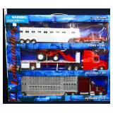 Die cast 1/32 Peterbuilt semi truck set in box
