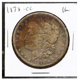 1878 Carson City Morgan silver dollar