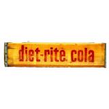Vntg wood Diet Rite Nehi soda crate