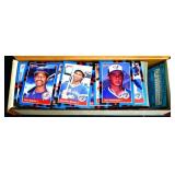 1988 Donruss bseball card box with contents