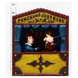 Cast iron Punch And Judy bank