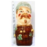 11in man in barrel pitcher