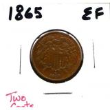 1865 2 cent piece