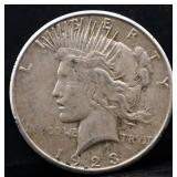 1923S peace dollar