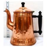 Vintage copper coffee pot