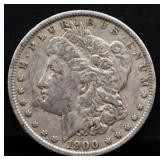 1900O Morgan silver dollar