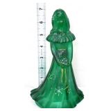 Fenton emerald green satin 7in bridesmaid figure