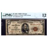 Graded 1929 Huntington PA $10 note F12