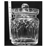 Waterford lismore biscuit barrel