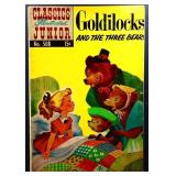 Vntg Classics Jr Goldilocks & 3 Bears #508 comic