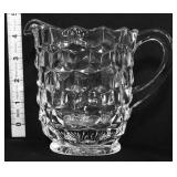 Fostoria 4in creamer pitcher