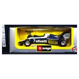 Die cast 1/24 Brabham BT Turbo race car in box