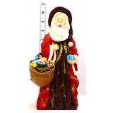 11in resin Santa Claus figure
