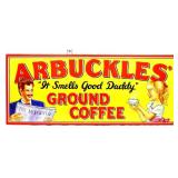 Metal 20x8 Arbuckles Ground Coffee sign