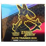 Sealed Pokemon ETB Crown Zenith card set