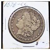 1878 Carson City Morgan silver dollar