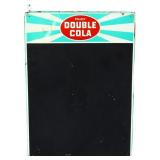 Vntg 19.5x27.5 Double Cola menu board