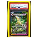 Graded GM 2025 Pokemon Leafeon Ex card