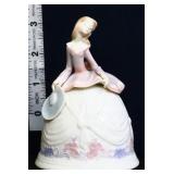 Vintage Lladro Sounds Of Spring figural bell