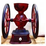 Vtg Enterprise double wheel coffee grinder NO SHIP