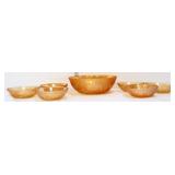 7 pc marigld carnival iris & herringbone berry set