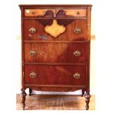 1920s 4 drawer tall chest see photos
