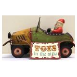 Dept 56 Santa in race car