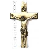 Metal 13in crucifix