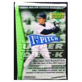 2004 Upper Deck 1st Pitch MLB baseball card pack